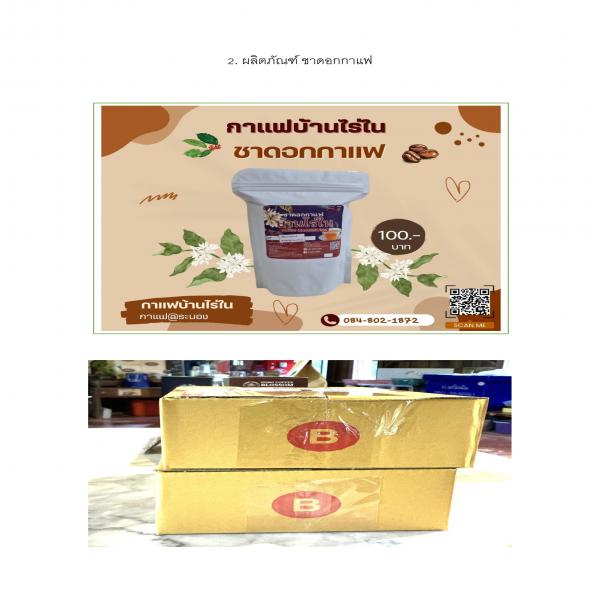 วิสาหกิจชุมชนกาแฟผงสำเร็จรูป (แบรนด์ กาแฟบ้านไร่ใน)